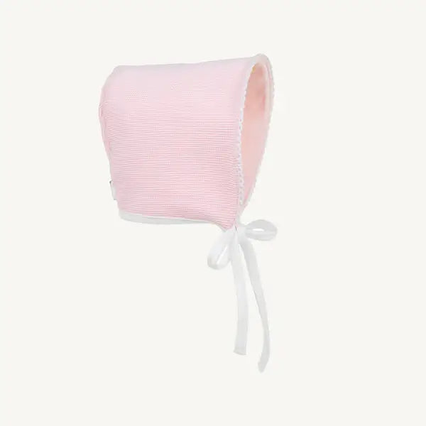 Bundle Me Bonnet Palm Beach Pink/Worth Ave White