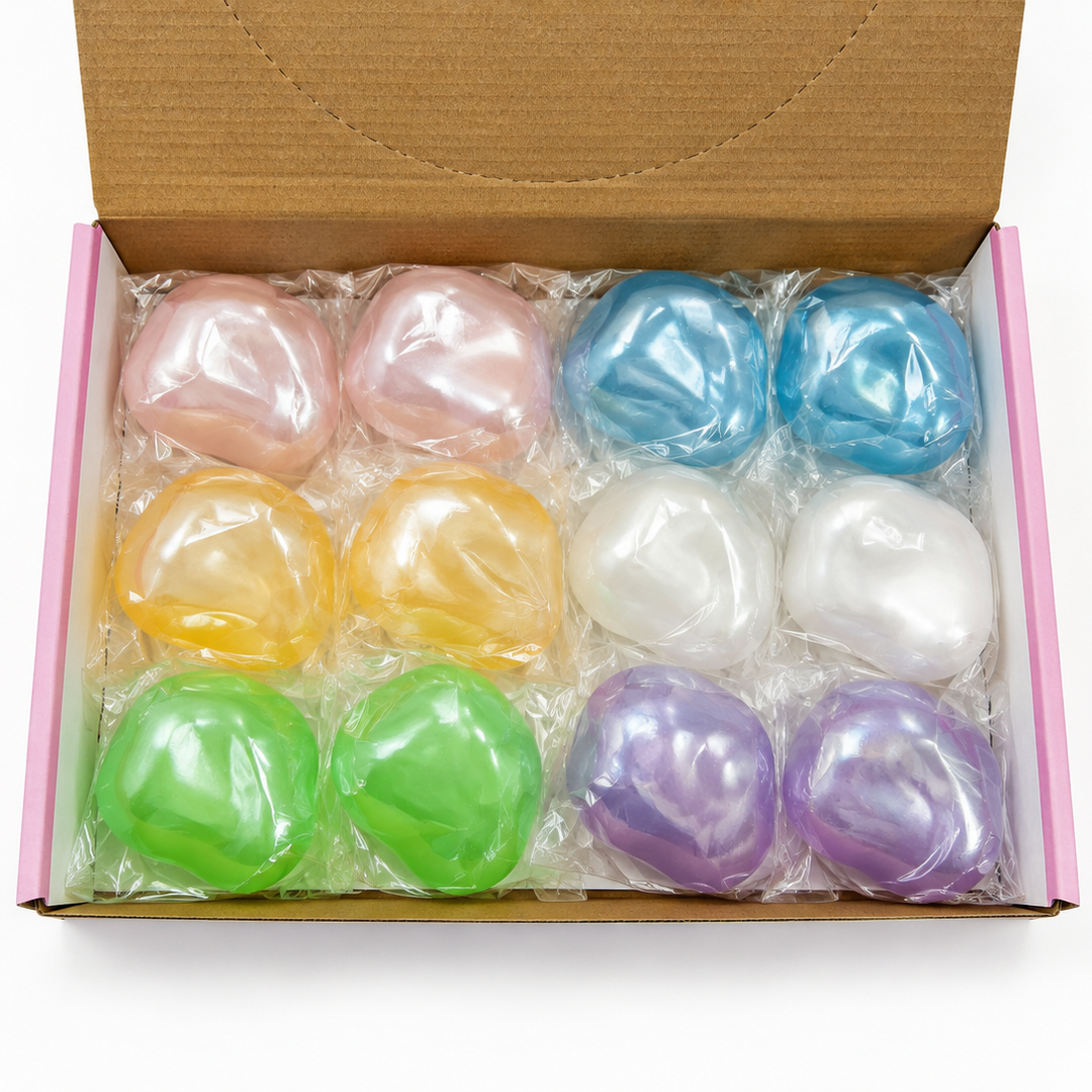 Pearlescence Pop Coconut Oil Squishy Spheres