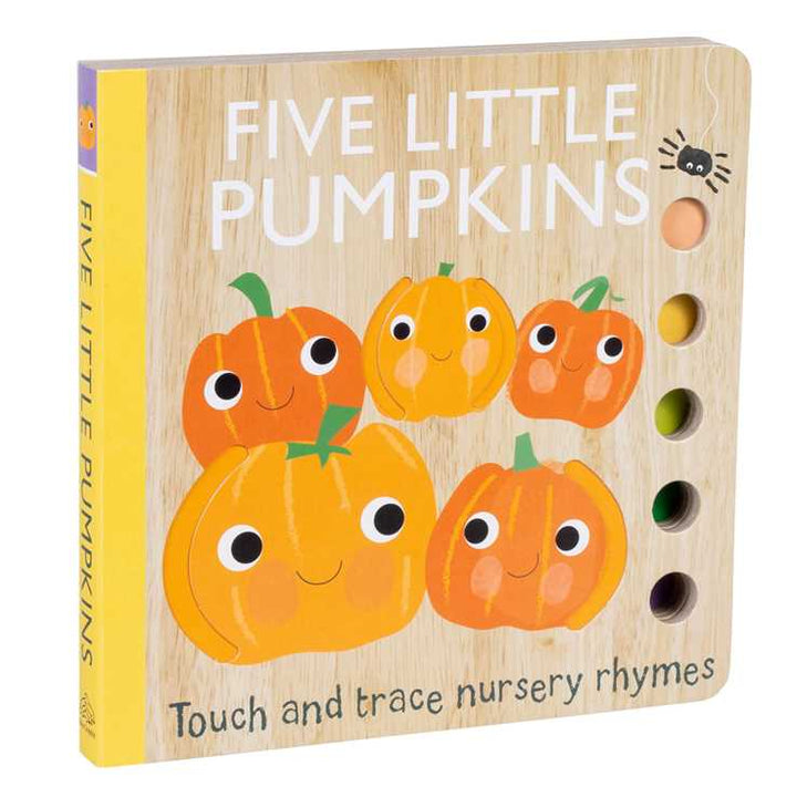 Touch and Trace Nursery Rhymes: Five Little Pumpkins by Editors of Silver Dolphin Books