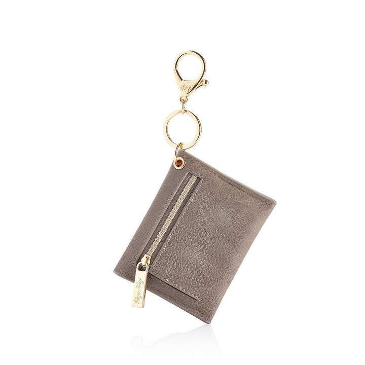 Taupe Itzy Mini Wallet Card Holder