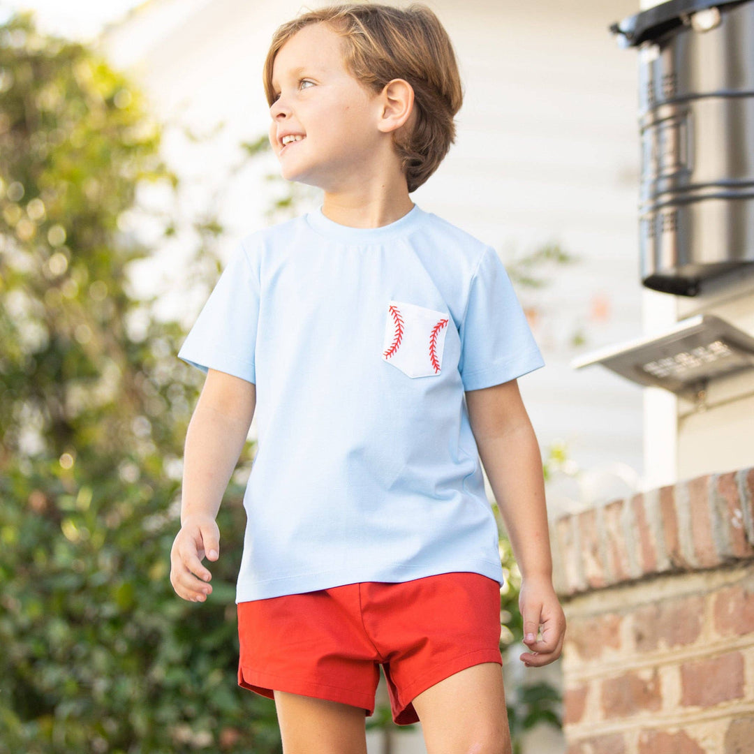 Red Shrimp Shorts