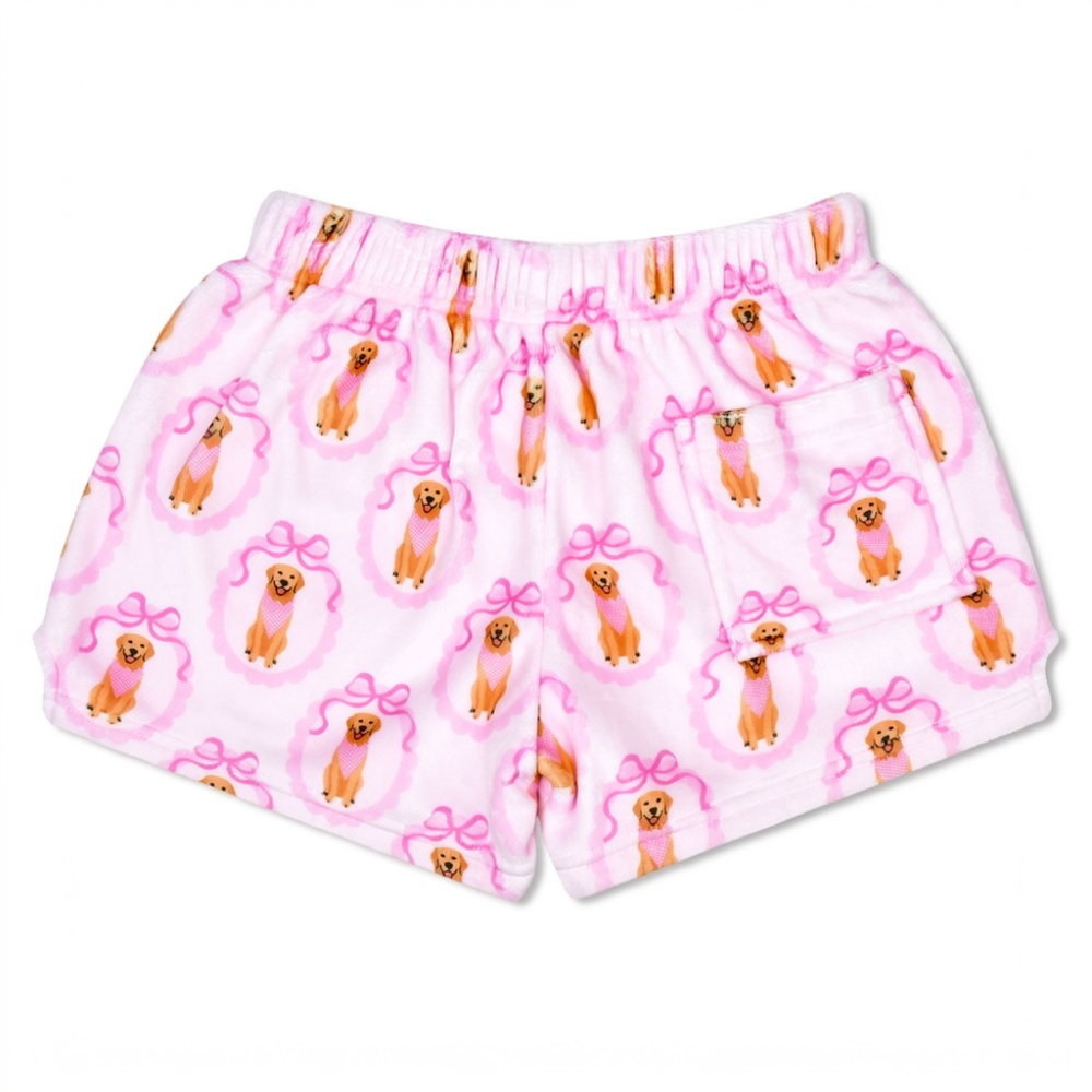 Golden Girl Plush Shorts