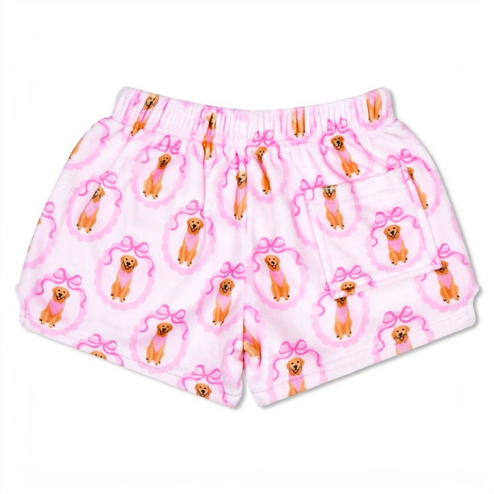 Golden Girl Plush Shorts