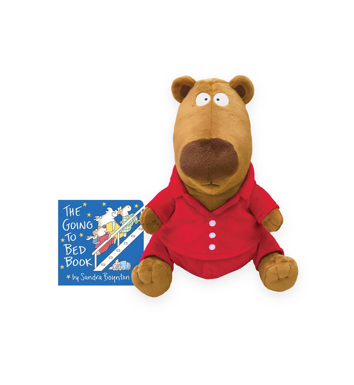 The Going To Bed Book Bear with Board Book