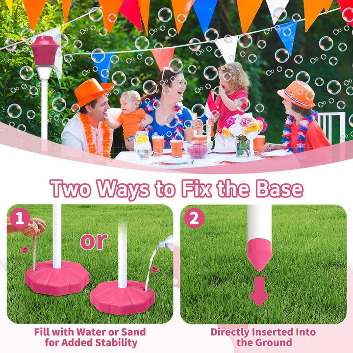 Automatic Standing Bubble Maker Machine Height Adjustable