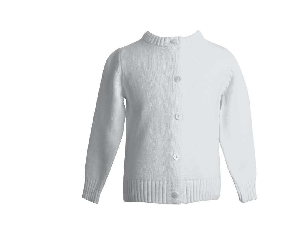 Carey Cardigan in White