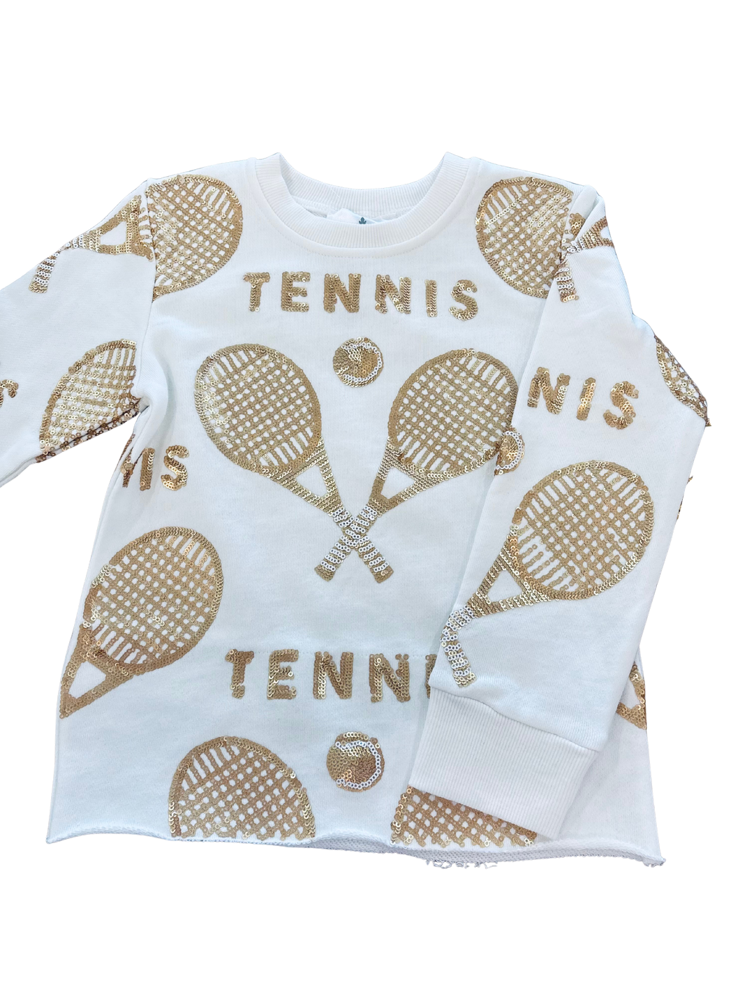 Gold Tennis Sweatshirt