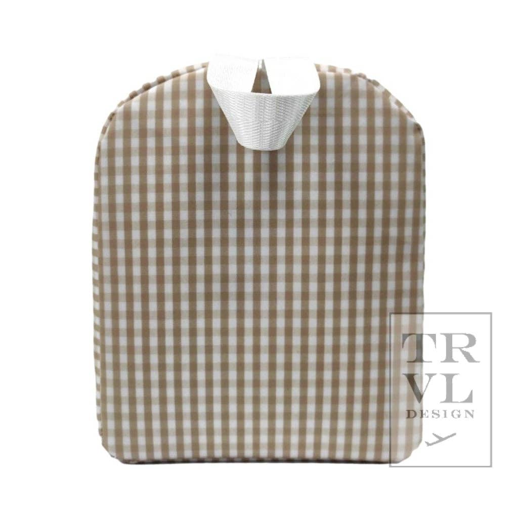 Bring It Lunch Bag - Gingham Khaki