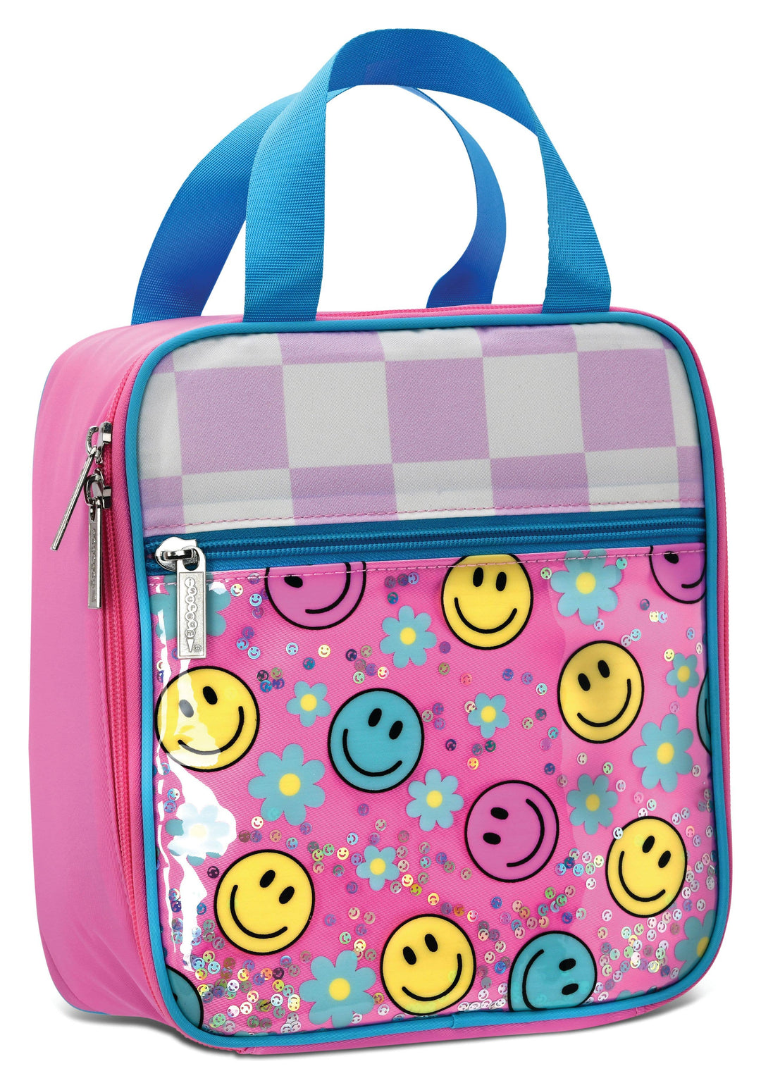 Happy Check Lunch Tote