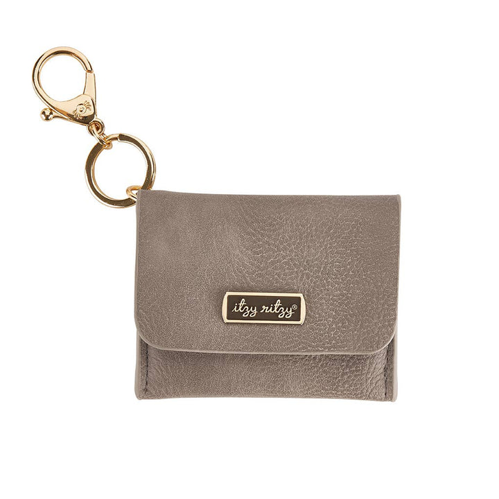 Taupe Itzy Mini Wallet Card Holder