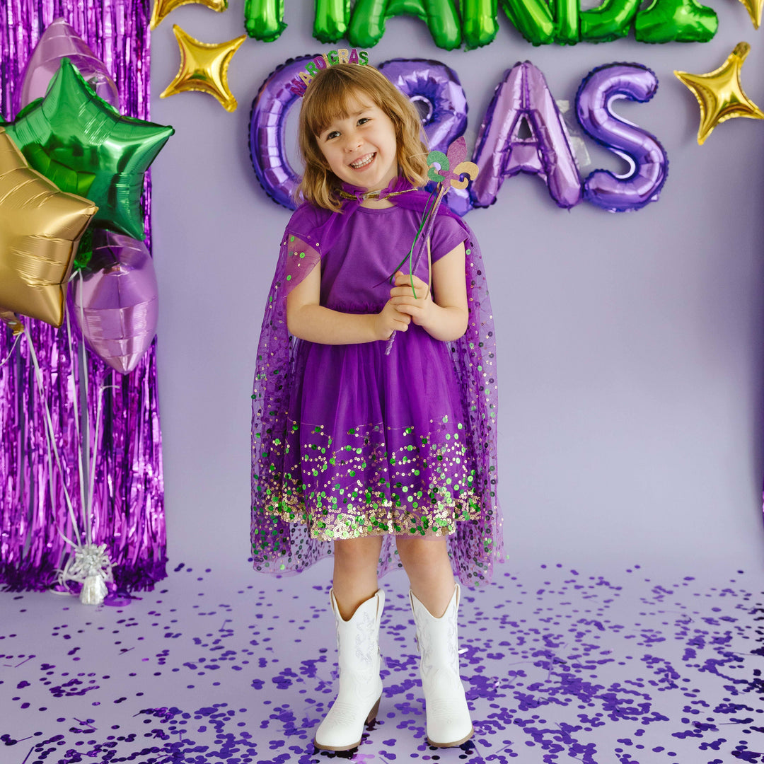 Mardi Gras Tiara Headband