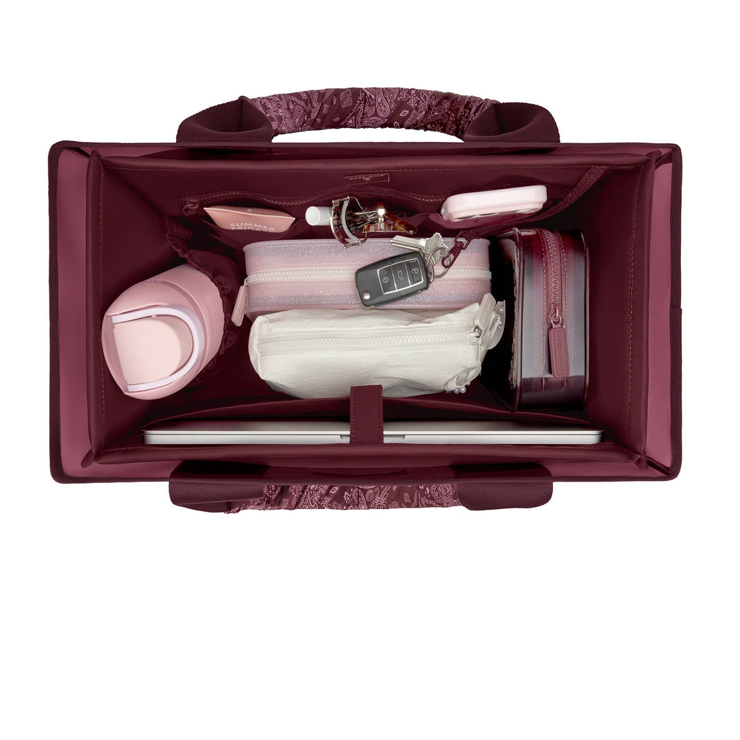 Tote Organizer - Mulberry