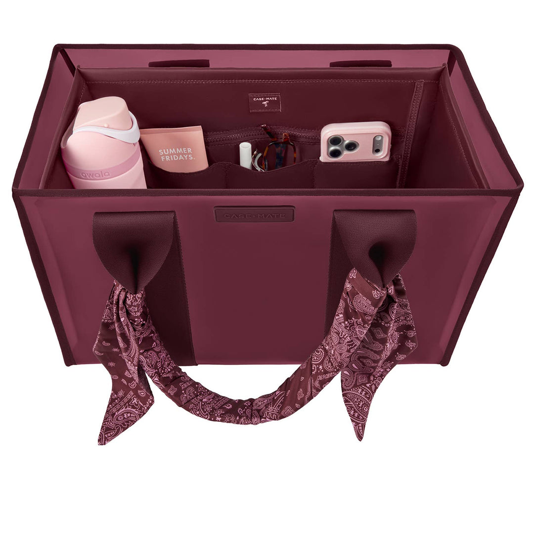 Tote Organizer - Mulberry