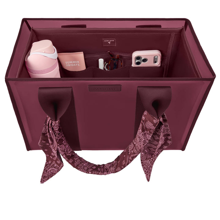 Tote Organizer - Mulberry