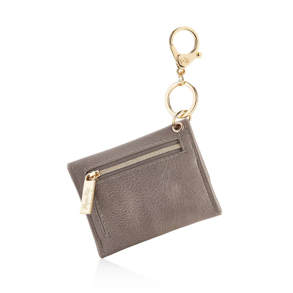 Taupe Itzy Mini Wallet Card Holder
