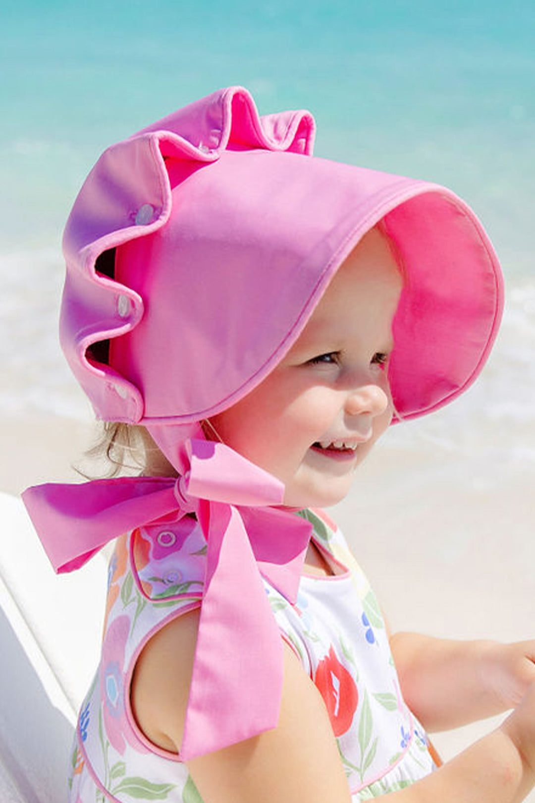 Beaufort Bonnet - Hamptons Hot Pink