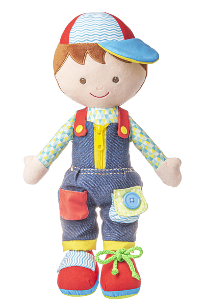 Learn To Dress Doll - Green Boy
