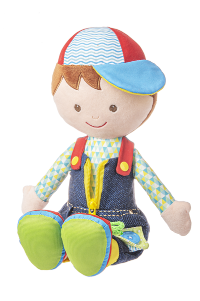 Learn To Dress Doll - Green Boy