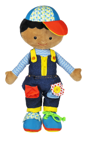 Learn to Dress Doll - Blue Boy