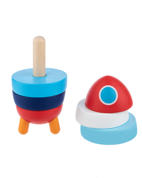 5" Rocket Ship Stacker