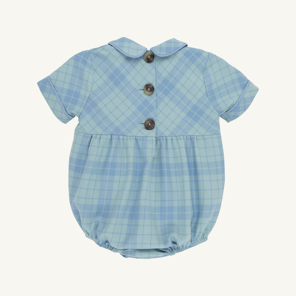 Bradford Bubble Audubon Park Plaid with Sarasota Sky