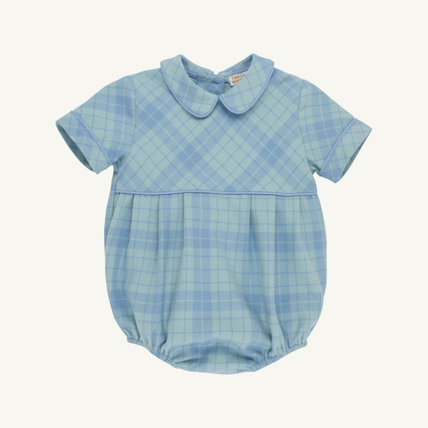 Bradford Bubble Audubon Park Plaid with Sarasota Sky