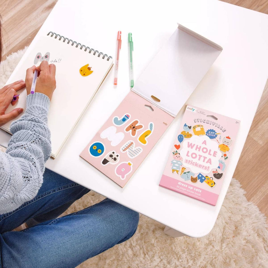 Stickiville X Suzy: A Whole Lotta Sticker Book - Dress Up Cats