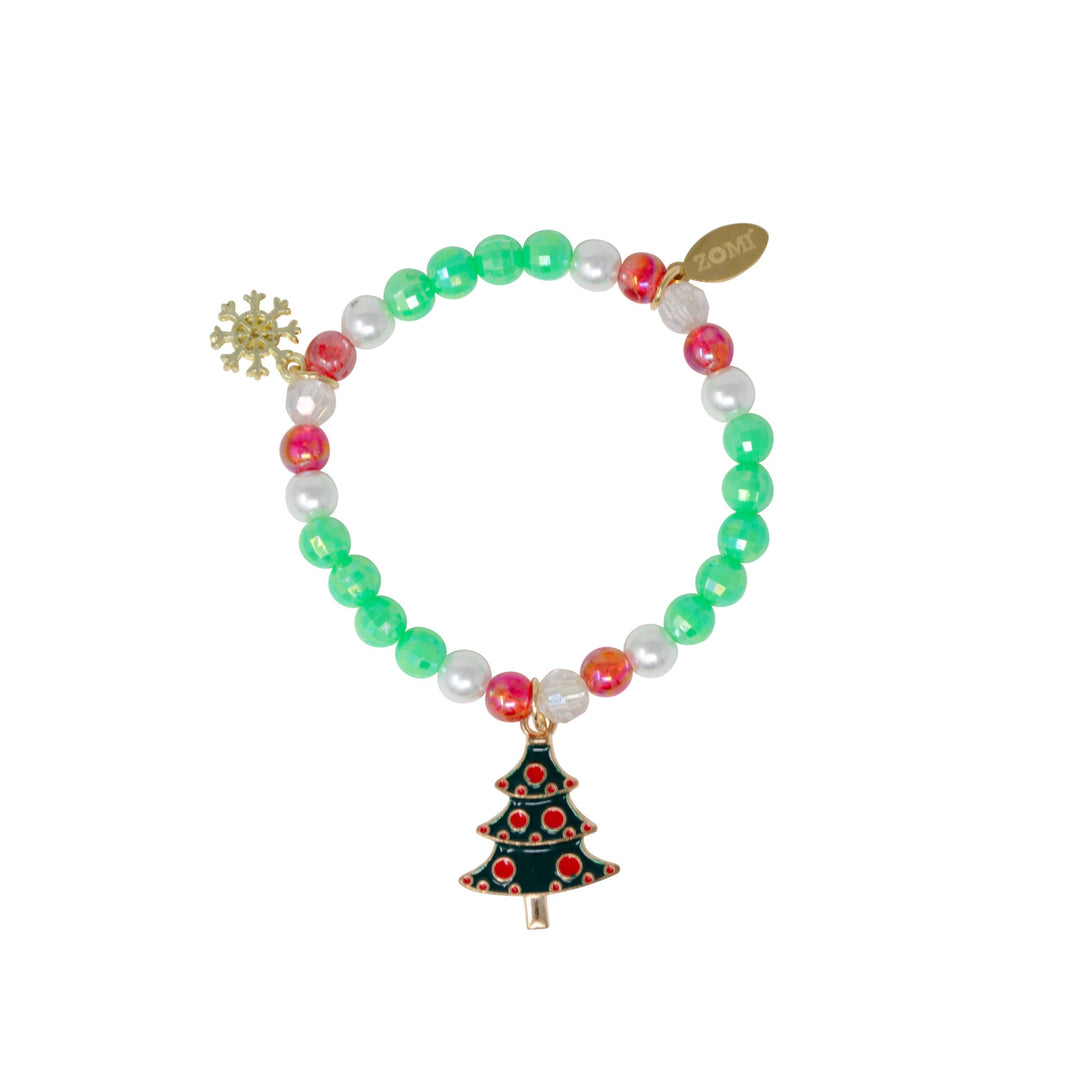 Christmas Holiday Stretchy Bracelet