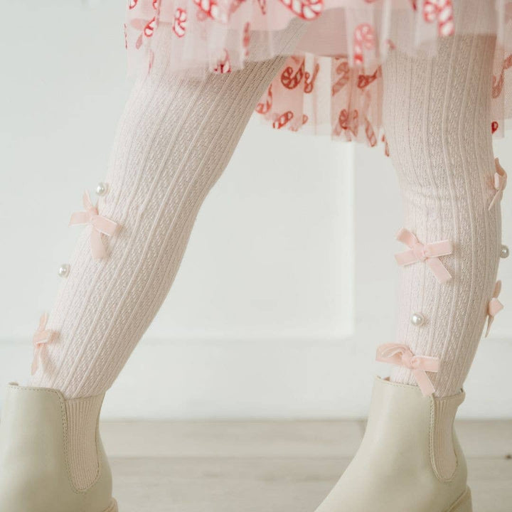 Bedazzled Coquette Tights