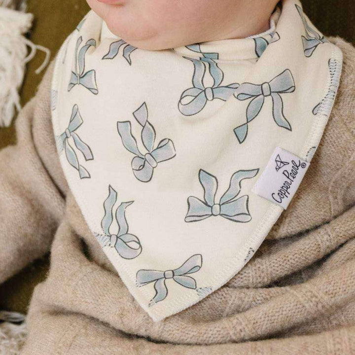 Gemma In Tan Bandana Bib Set (4-Pack)