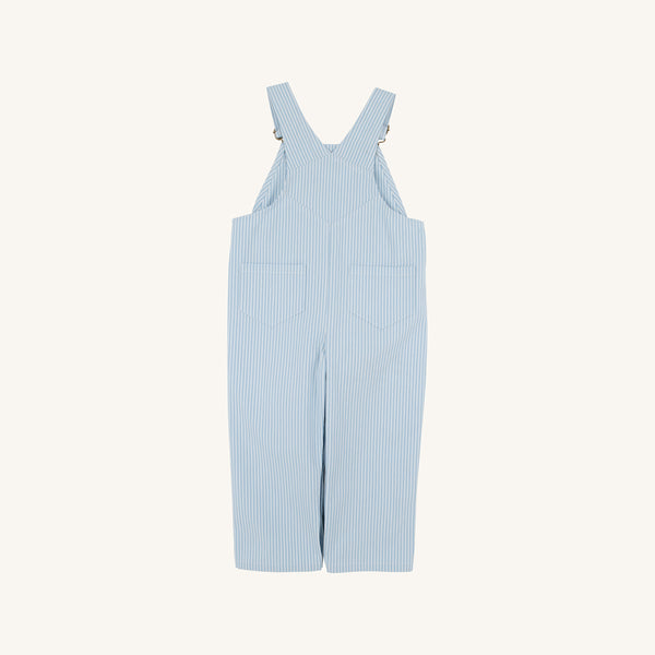 Chapman Choo Choo Longalls Barrington Blue Tally Ticking Stripe