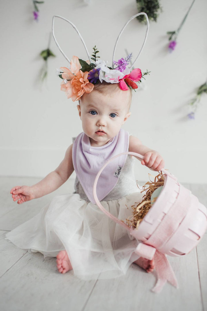 Sweetheart Baby Bandana Bib Set (4-pack)