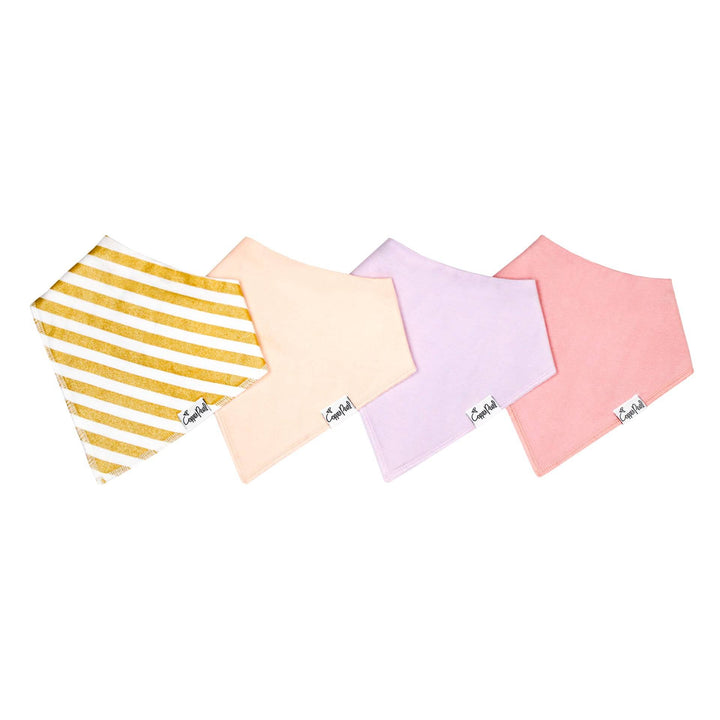 Sweetheart Baby Bandana Bib Set (4-pack)