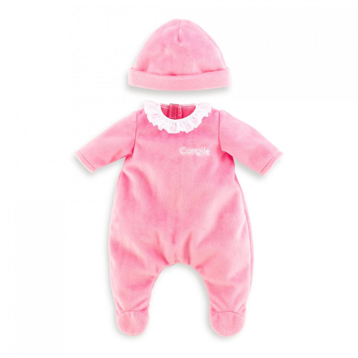 Corolle 12" Pajamas-Pink + Hat