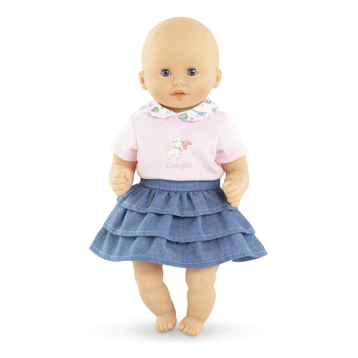 Corolle 12" Ruffle Skirt+T-Shirt