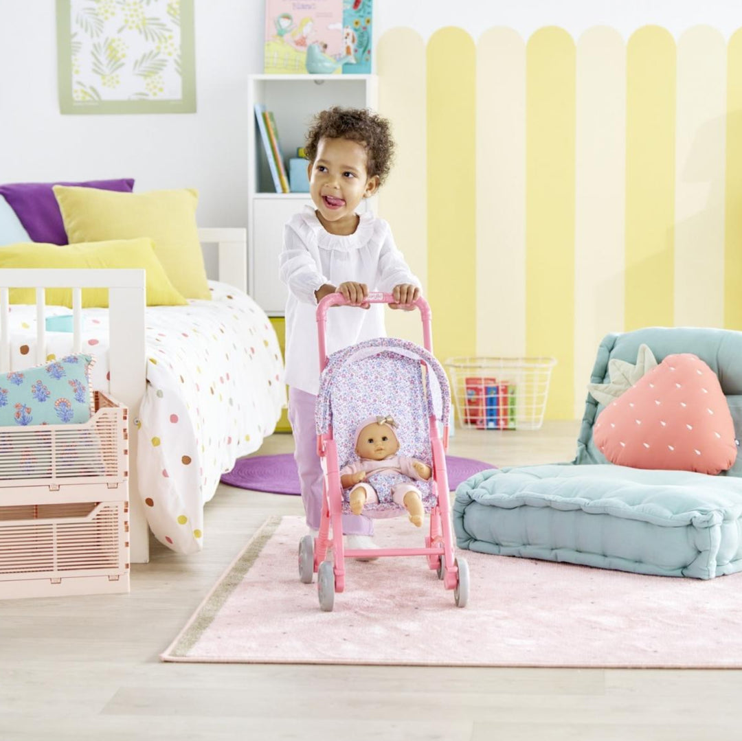 Corolle 12" Stroller- Flowered