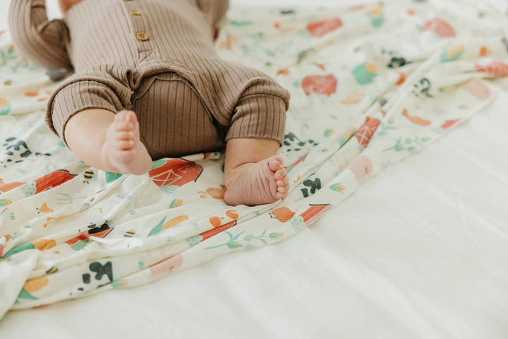 Farmstead Knit Blanket Single