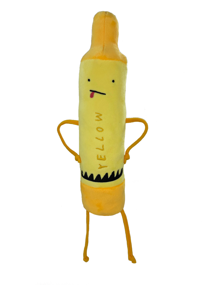 The Day The Crayons Quit Yellow 12" Plush