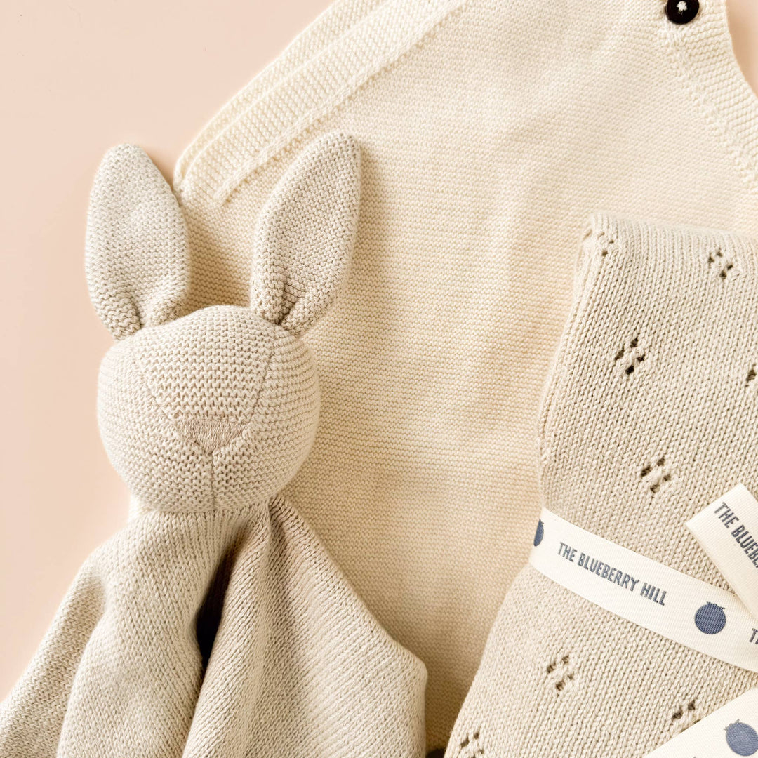 Lovey Bunny Birch Cotton Baby Gift Spring Summer Blanket