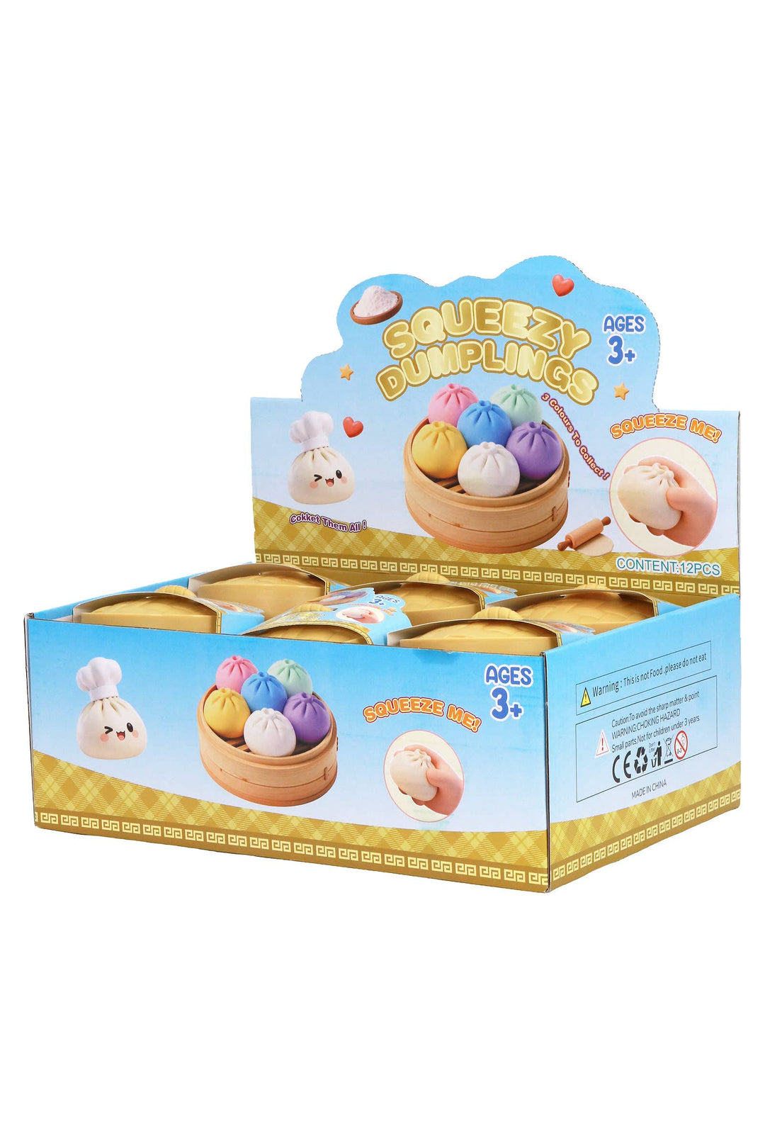Ombre Dumpling Soft Slime Filled Squishy Blind Box - Assorted