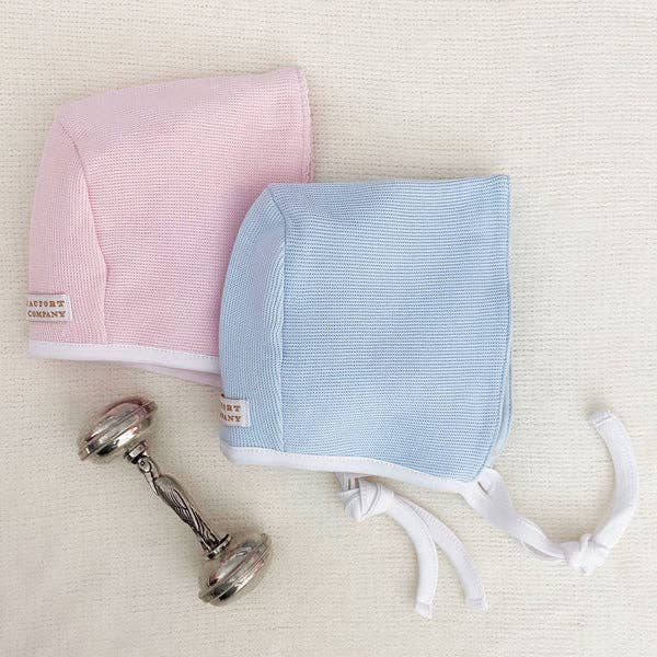 Bundle Me Bonnet Buckhead Blue/Worth Ave White