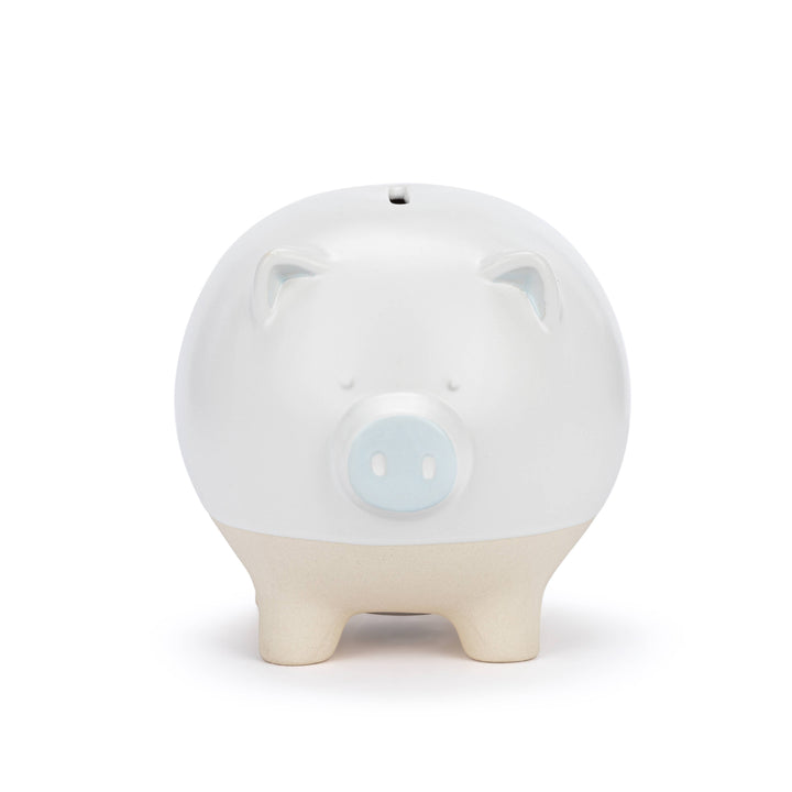 Blue Piggy Bank - 4x5in