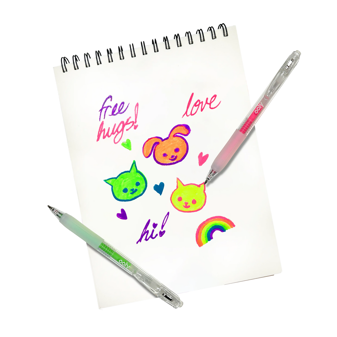 Jelly Gloss: Neon Multi-Surface Deco. Gel Pens
