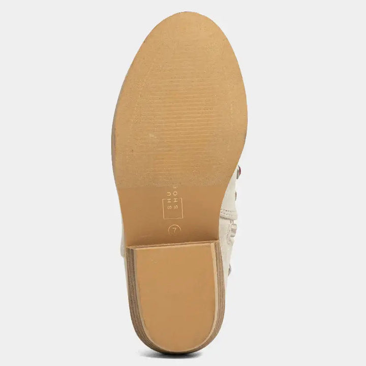 Whoopi Mini Grey Suede