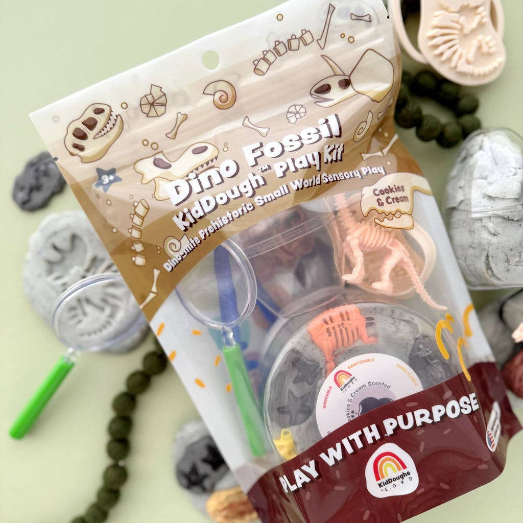 Dino Fossil Dig KidDough Play Kit