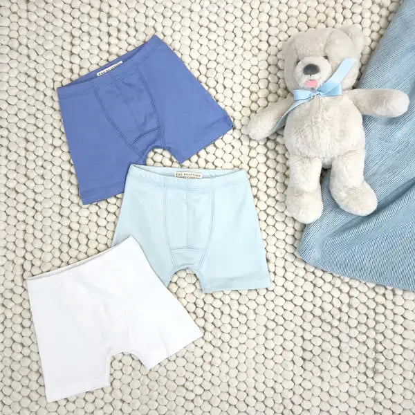Theodore`s Underthings Set Park City Periwinkle/Worth Ave White/Buckhead Blue
