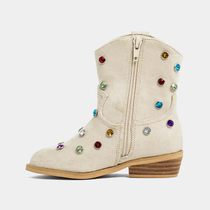 Whoopi Mini Grey Suede