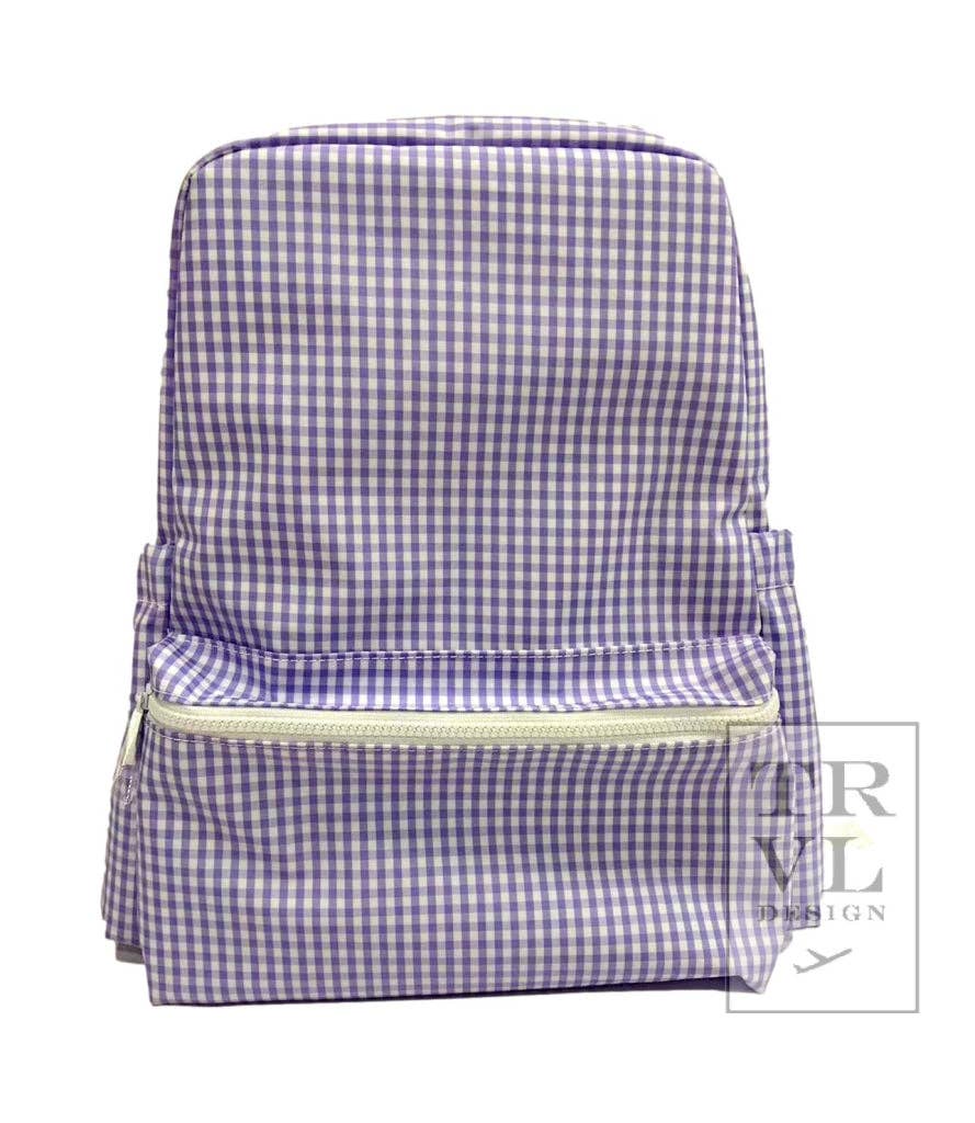 Backpacker - Backpack Gingham Lilac