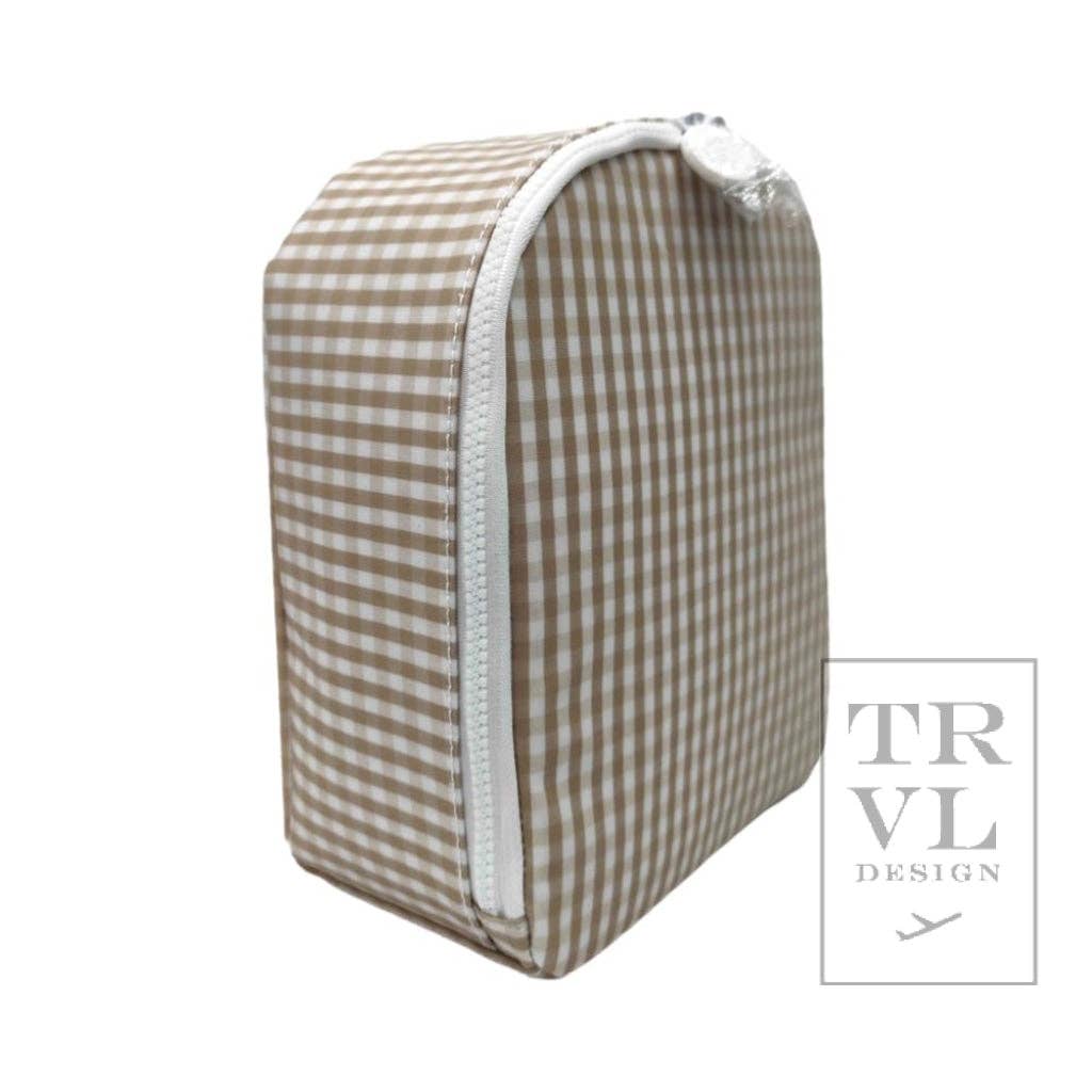 Bring It Lunch Bag - Gingham Khaki