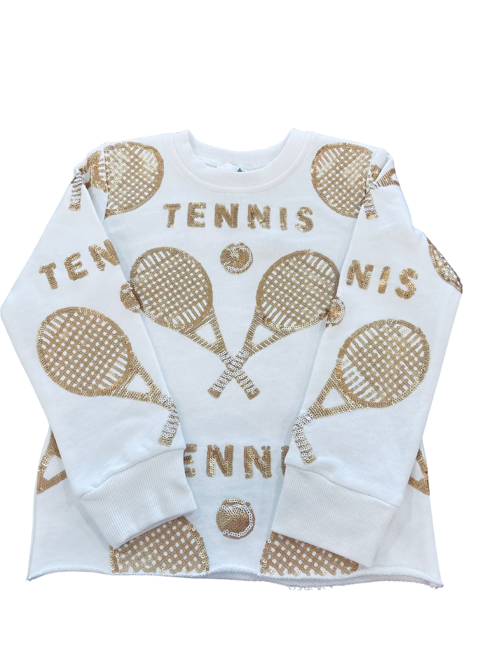 Gold Tennis Sweatshirt